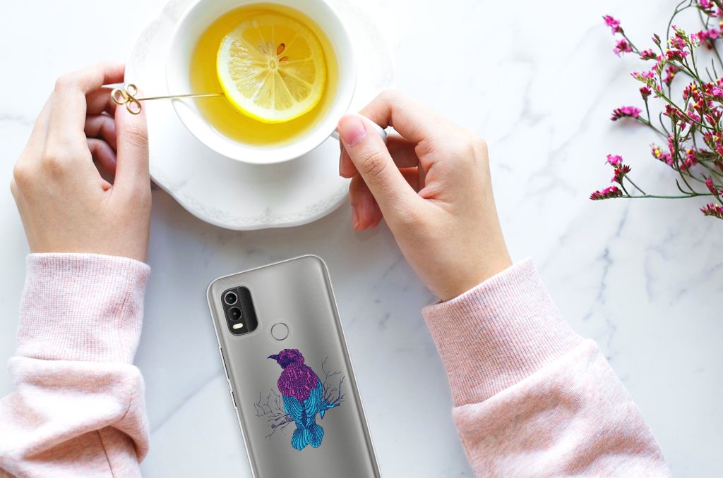 Nokia C21 Plus Telefoonhoesje met Naam Merel