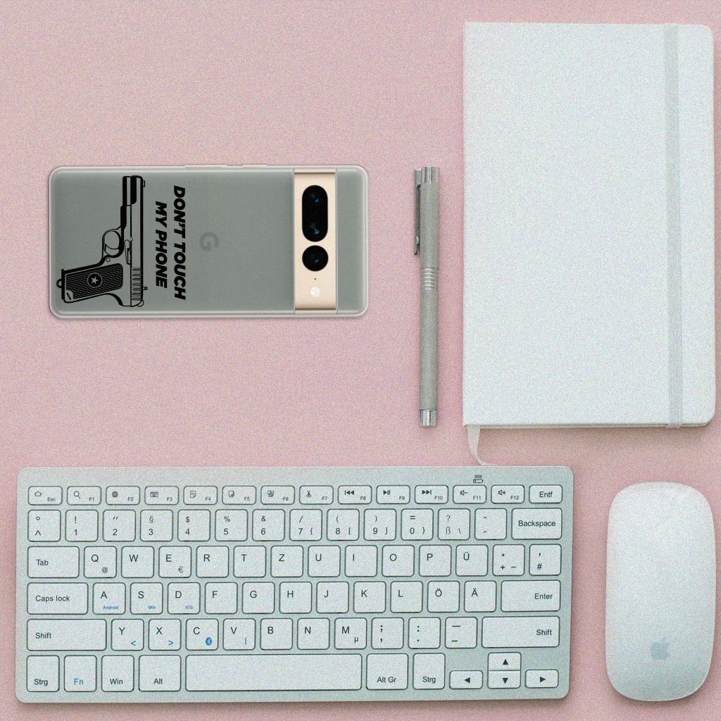 Google Pixel 7 Pro Silicone-hoesje Pistol DTMP B2C Telecom
