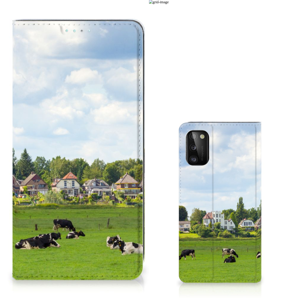 Samsung Galaxy A41 Hoesje maken Koeien - B2C Telecom