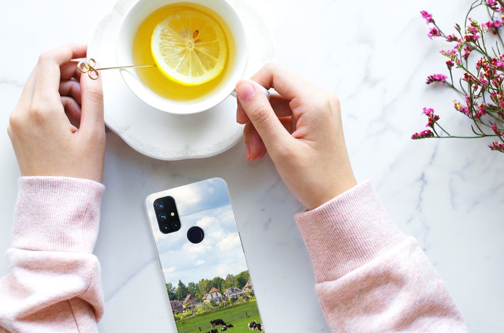 OnePlus Nord N10 5G TPU Hoesje Koeien B2C Telecom
