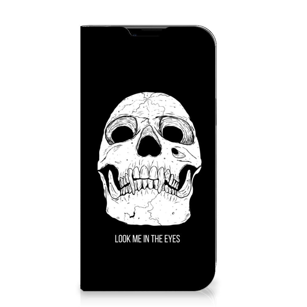 Mobiel BookCase iPhone 14 Plus Skull Eyes