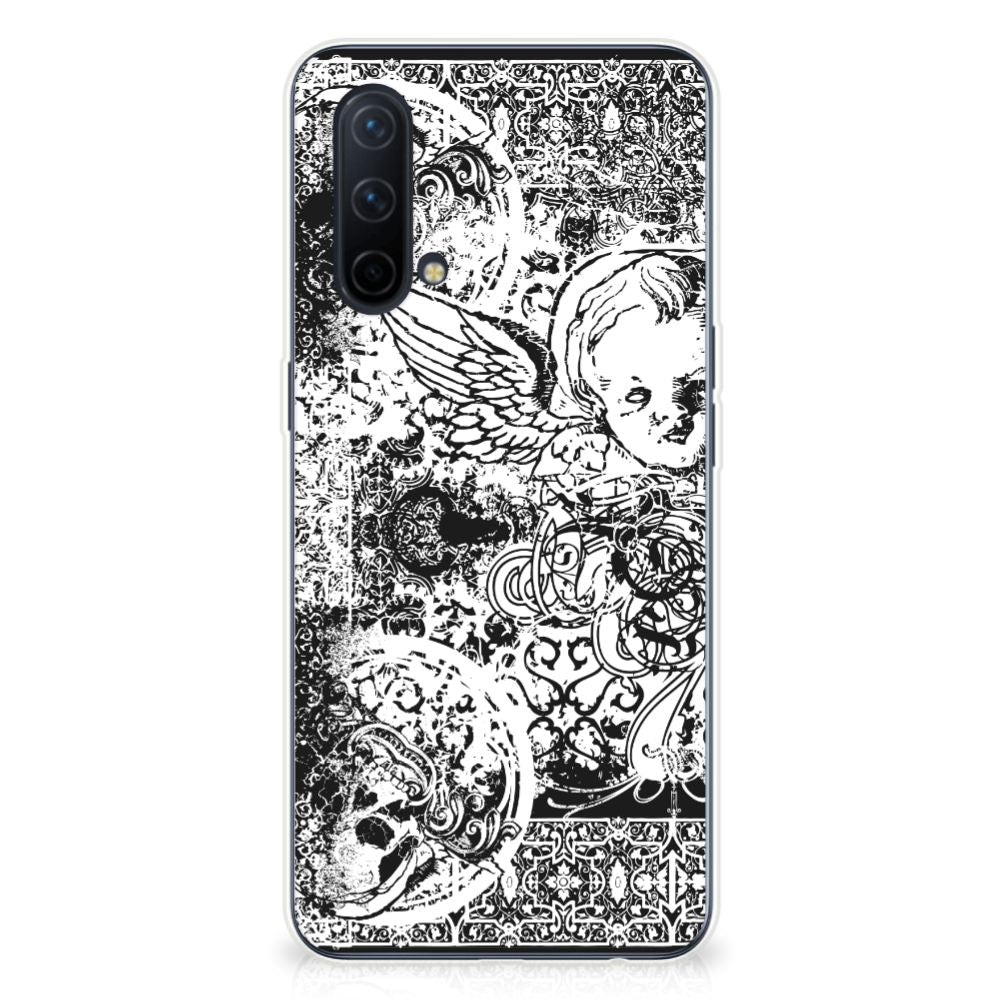 Silicone Back Case OnePlus Nord CE 5G Skulls Angel B2C Telecom