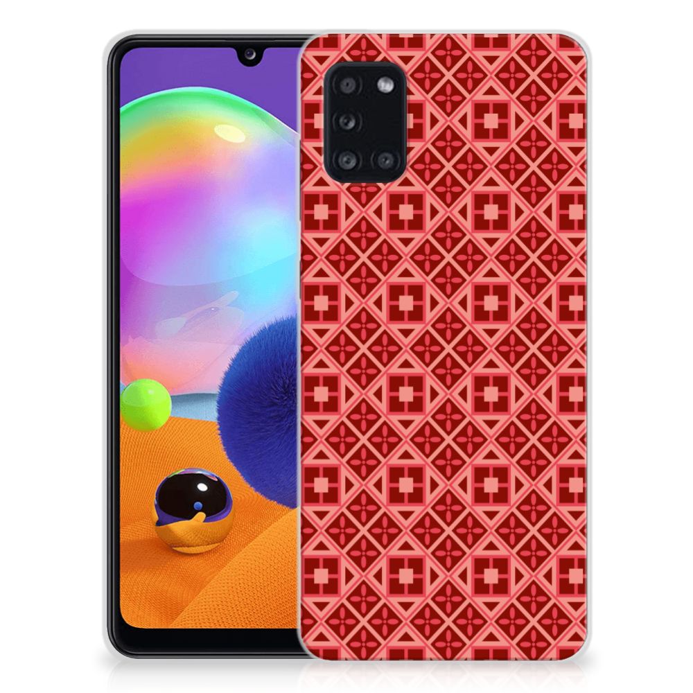 Samsung Galaxy A31 TPU bumper Batik Rood B2C Telecom