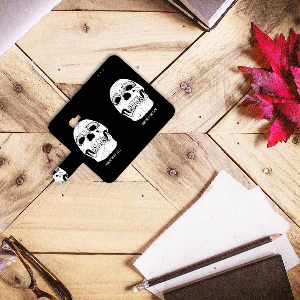 Telefoonhoesje met Naam Samsung Galaxy Xcover 4 | Xcover 4s Skull Eyes