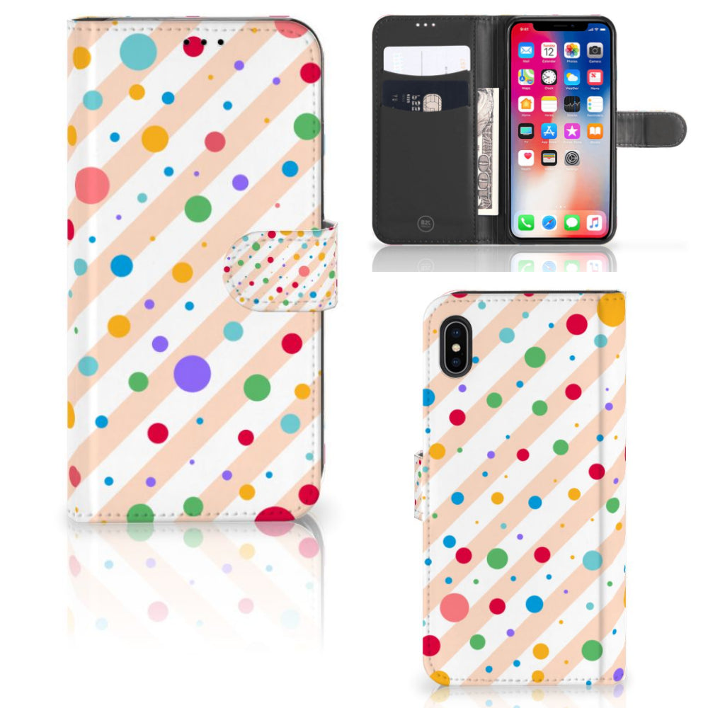 Apple iPhone Xs Max Telefoon Hoesje Dots