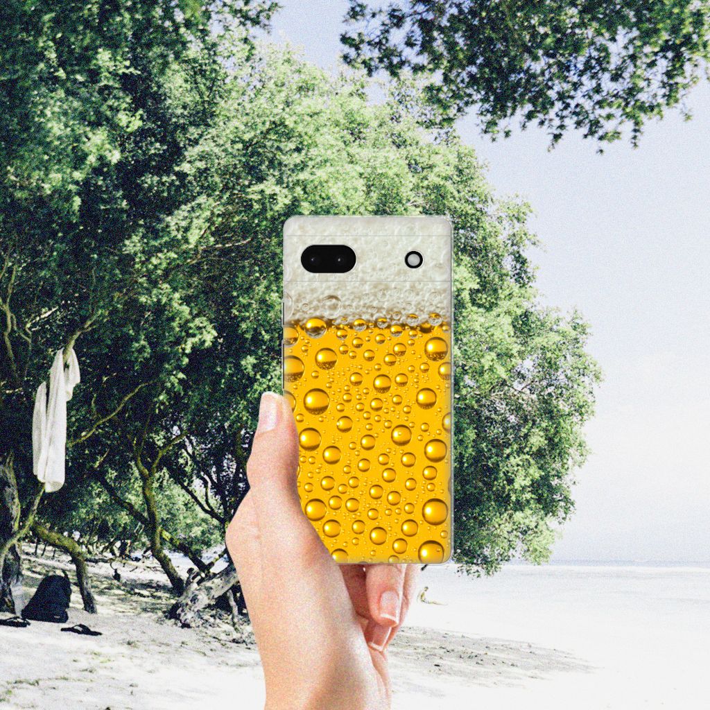 Google Pixel 6A Siliconen Case Bier B2C Telecom