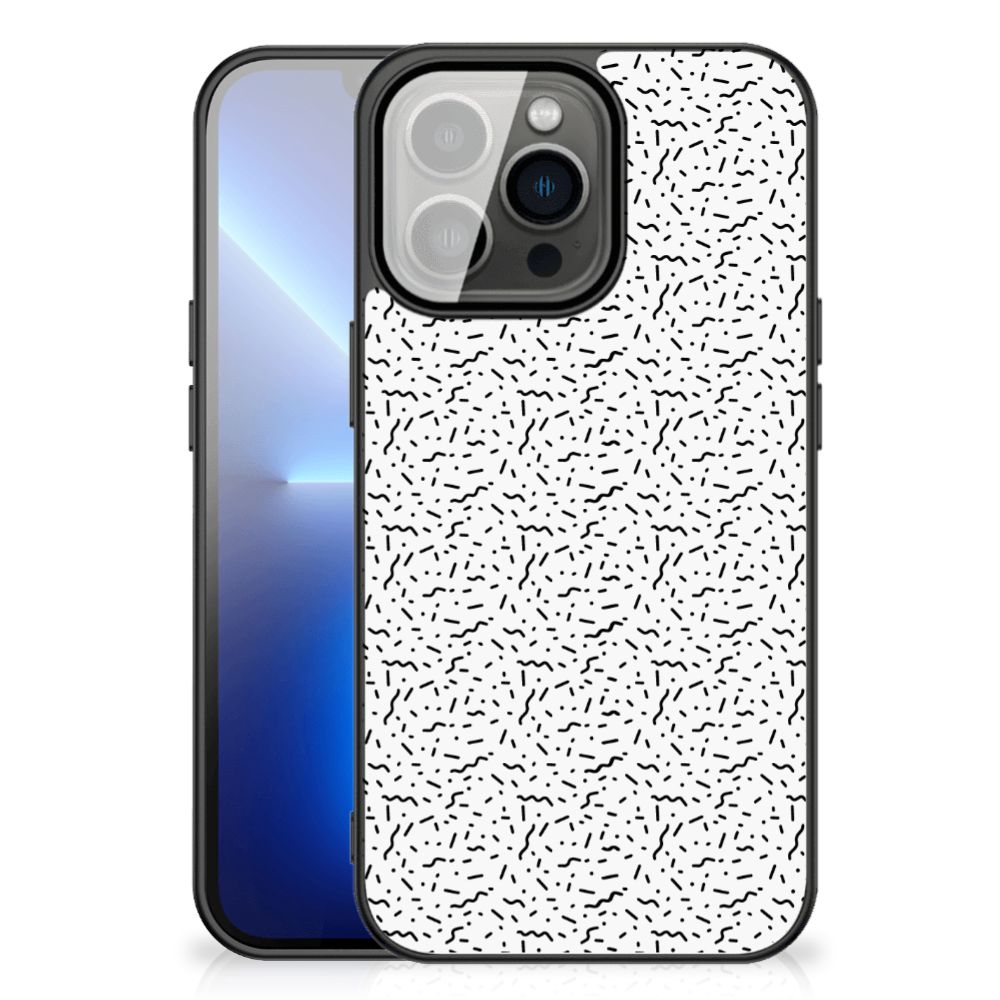 iPhone 13 Pro Max Back Case Stripes Dots B2C Telecom