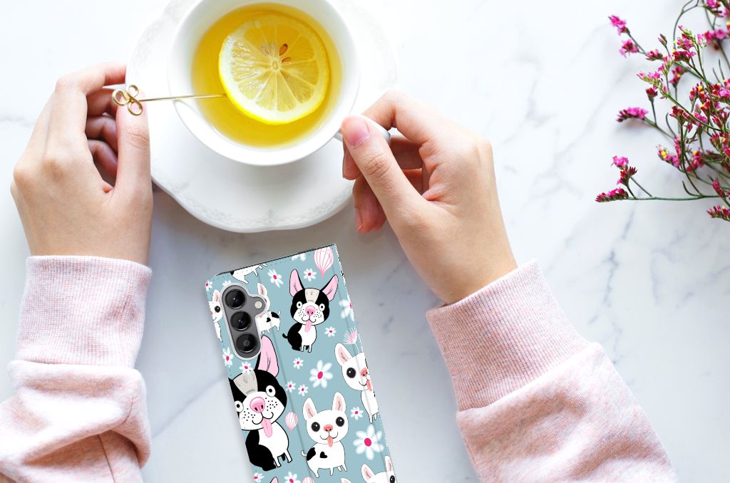 Samsung Galaxy A34 Hoesje maken Hondjes - B2C Telecom