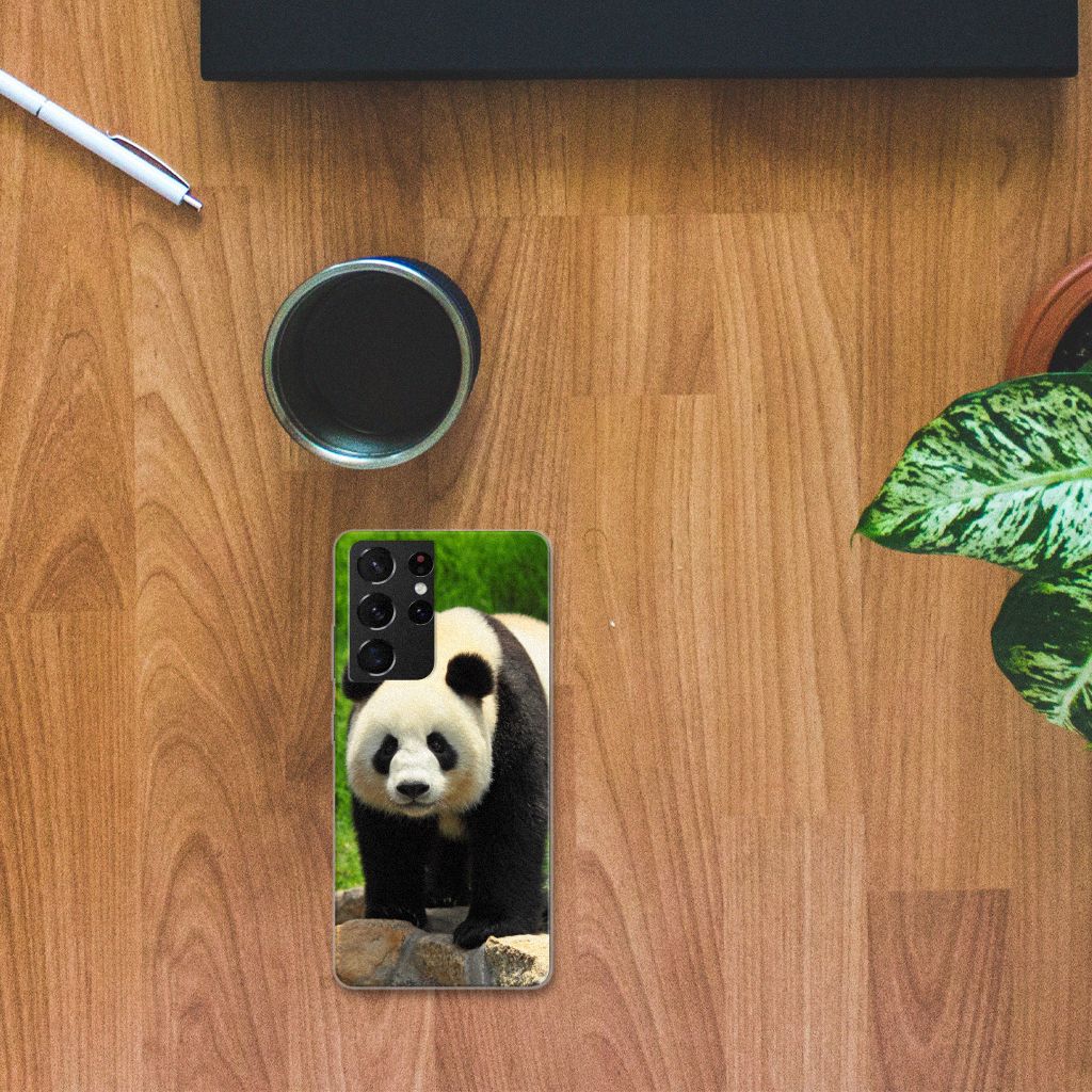 Samsung Galaxy S21 Ultra TPU Hoesje Panda B2C Telecom