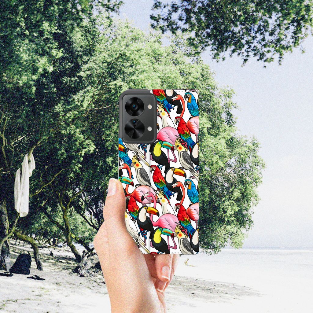 OnePlus Nord 2T Hoesje maken Birds - B2C Telecom