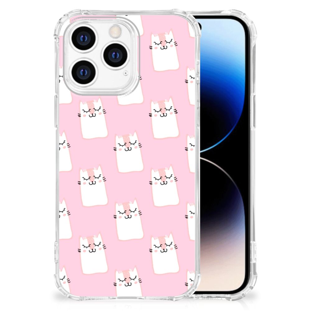 iPhone 14 Pro Case Anti-shock Sleeping Cats B2C Telecom