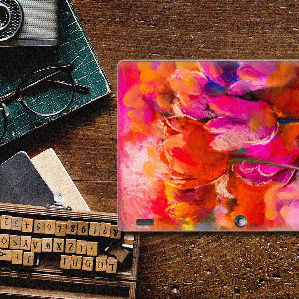 Tablethoes Lenovo Tab 10 | Tab 2 A10-30 Tulips - B2C Telecom