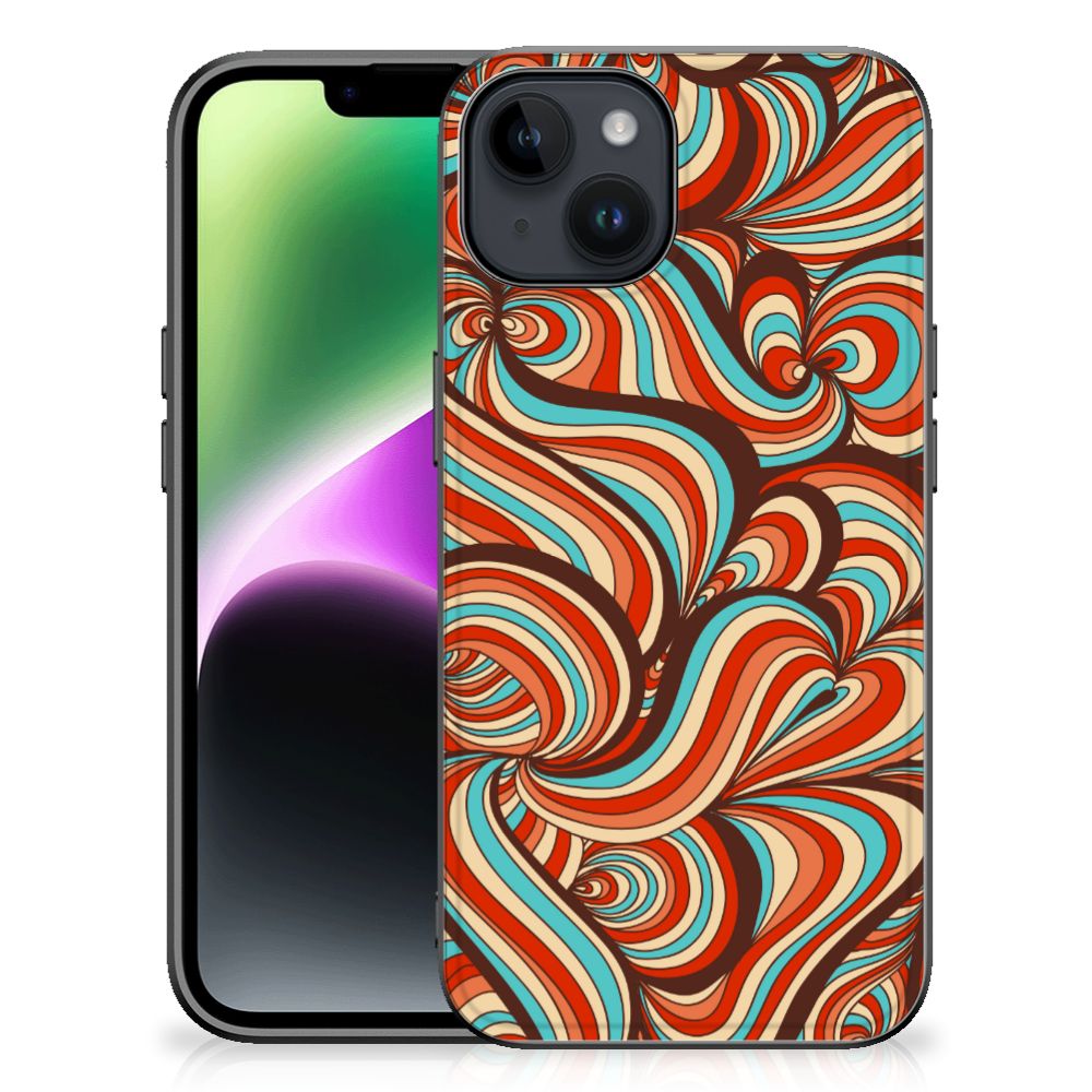 iPhone 15 Leuk Telefoonhoesje Retro