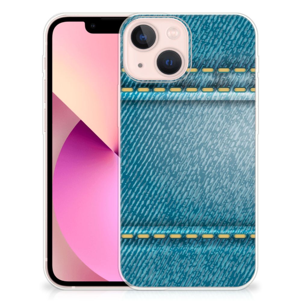 iPhone 13 mini Silicone Back Cover Jeans