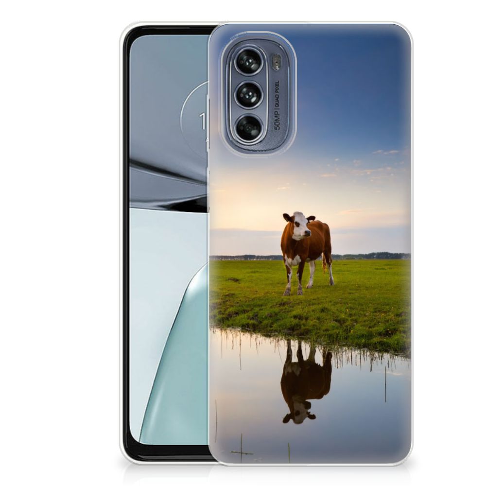 Motorola Moto G62 5G TPU Hoesje Koe B2C Telecom
