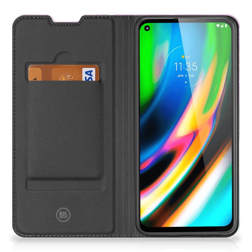 Motorola Moto G9 Plus Book Cover Waterval - B2C Telecom