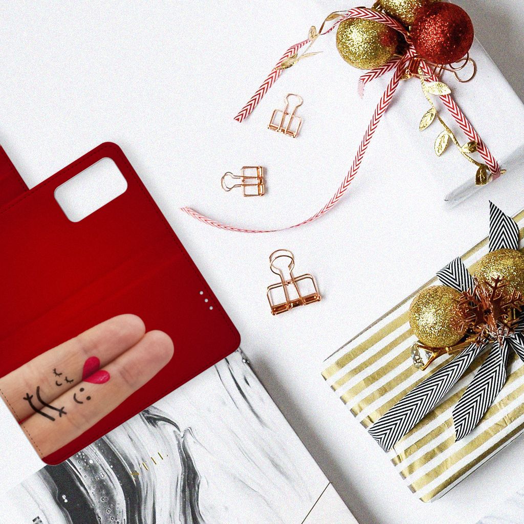 Huawei P40 Pro Wallet Case met Pasjes Liefde - Origineel Romantisch Cadeau