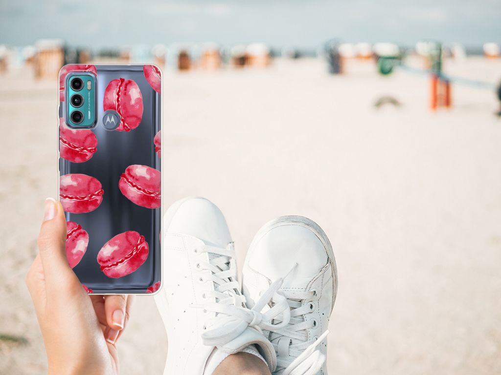 Motorola Moto G60 Siliconen Case Pink Macarons B2C Telecom