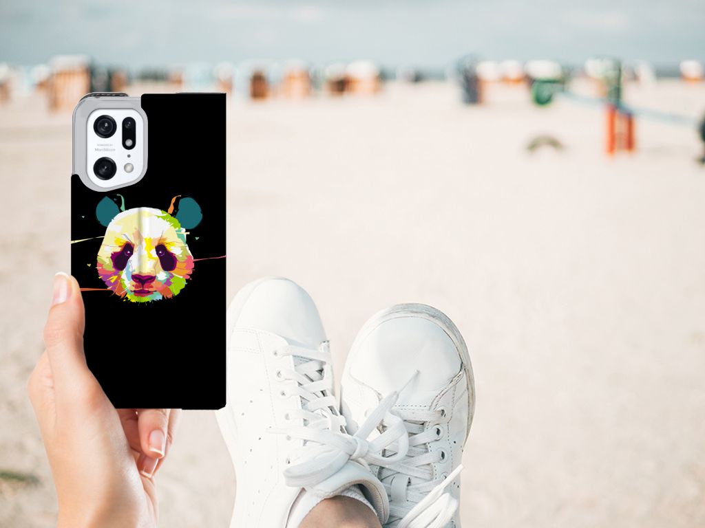 OPPO Find X5 Pro Magnet Case Panda Color - B2C Telecom