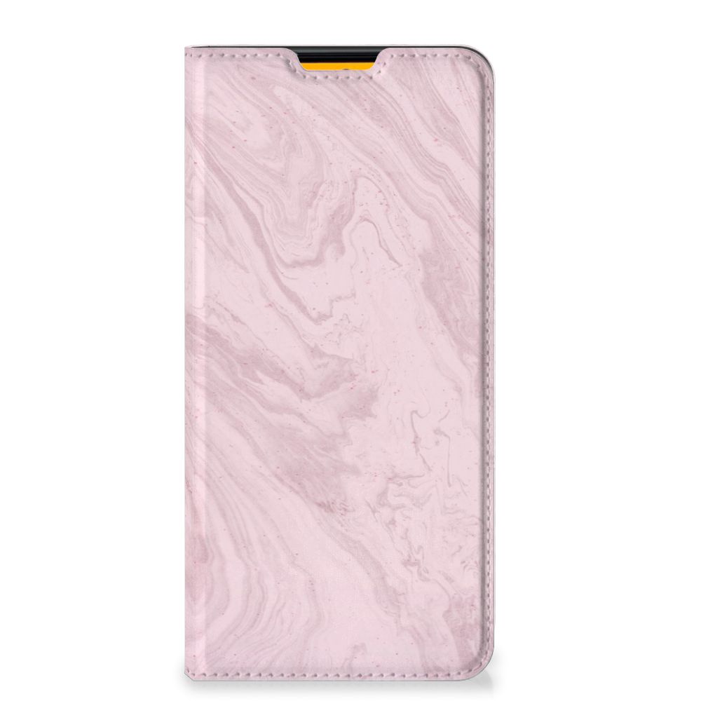 Samsung Galaxy M52 Standcase Marble Pink - Origineel Cadeau Vriendin - B2C Telecom