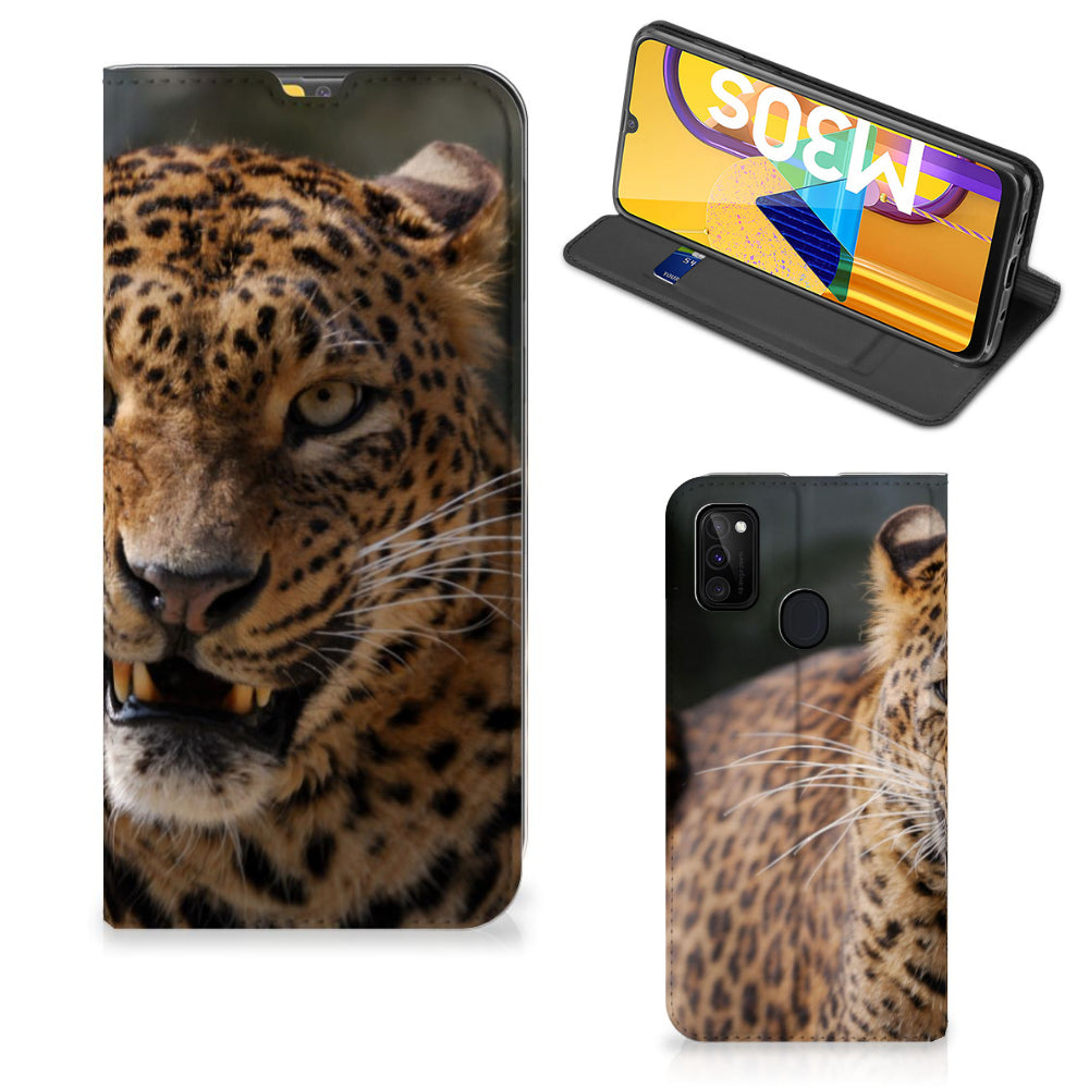 Samsung Galaxy M30s | M21 Hoesje maken Luipaard