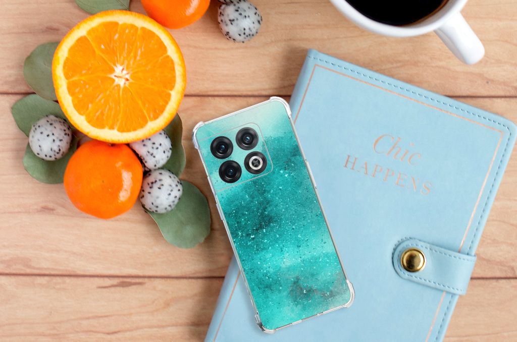 Back Cover OnePlus 10 Pro Painting Blue B2C Telecom