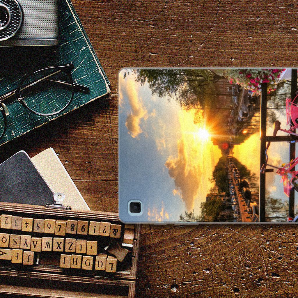 Samsung Galaxy Tab S6 Lite | S6 Lite (2022) Hip Hoesje Amsterdamse Grachten - B2C Telecom
