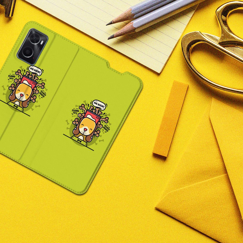 OPPO A96 | A76 Magnet Case Doggy Biscuit - B2C Telecom
