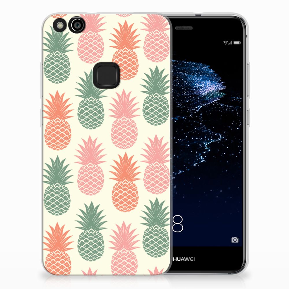 Huawei P10 Lite Siliconen Case Ananas