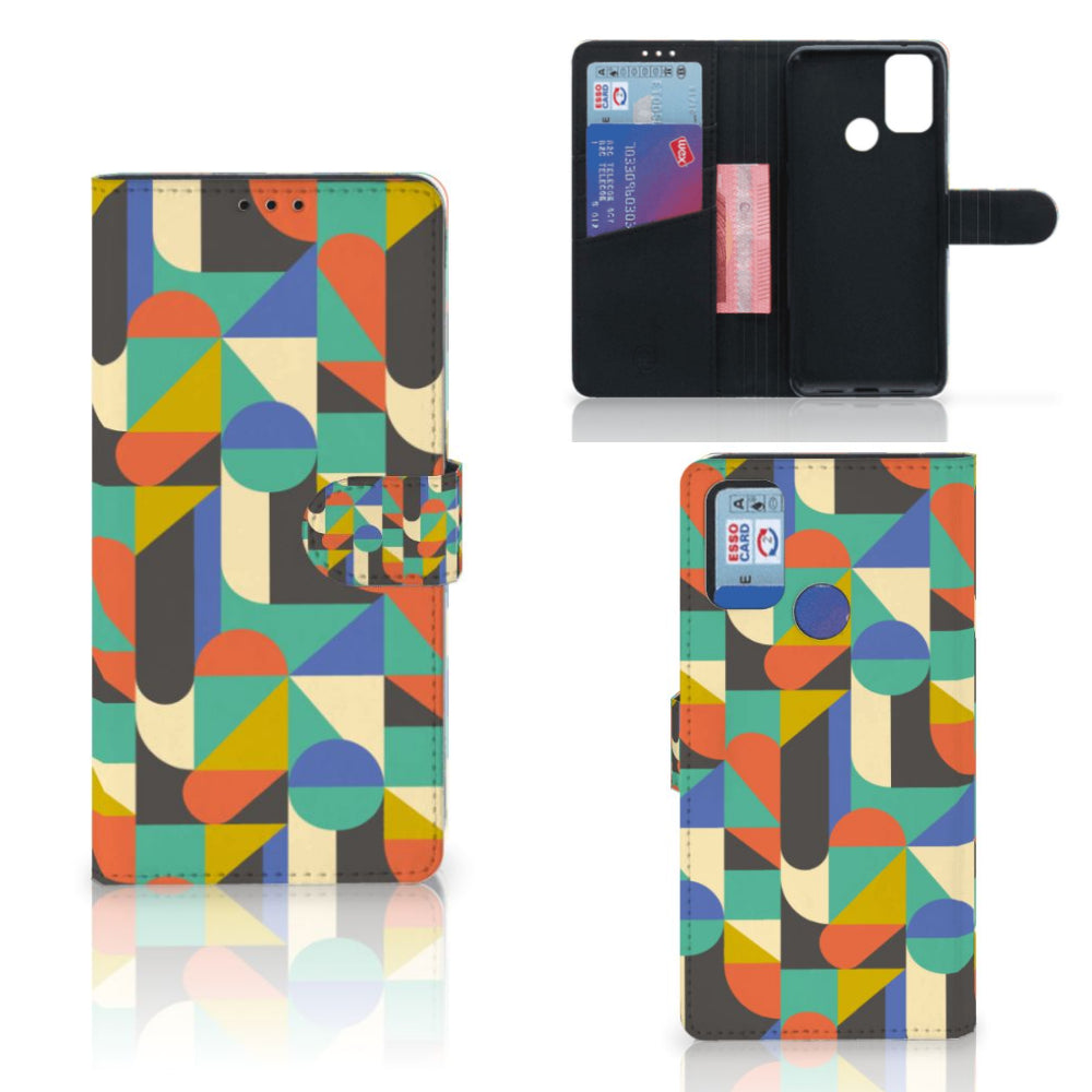 Alcatel 1S (2021) Telefoon Hoesje Funky Retro