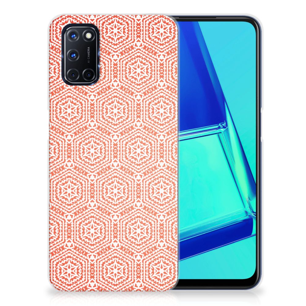 OPPO A52 | A72 TPU bumper Pattern Orange