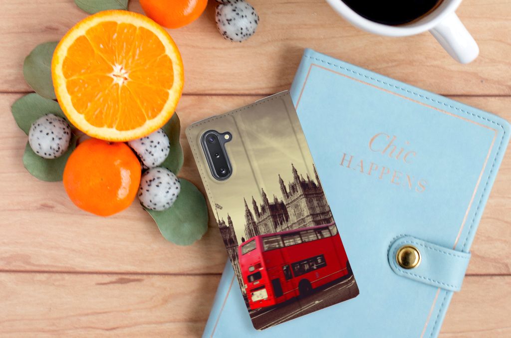 Samsung Galaxy Note 10 Book Cover Londen