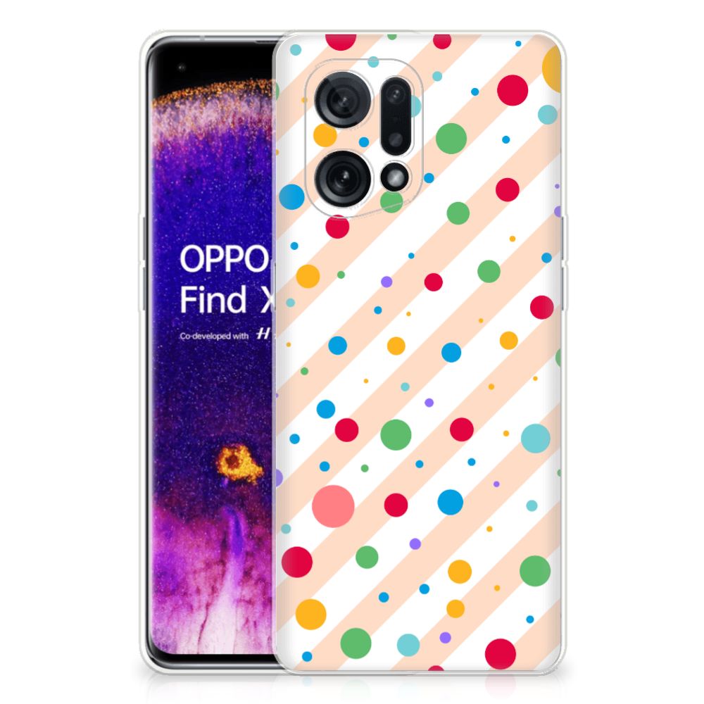 OPPO Find X5 TPU bumper Dots