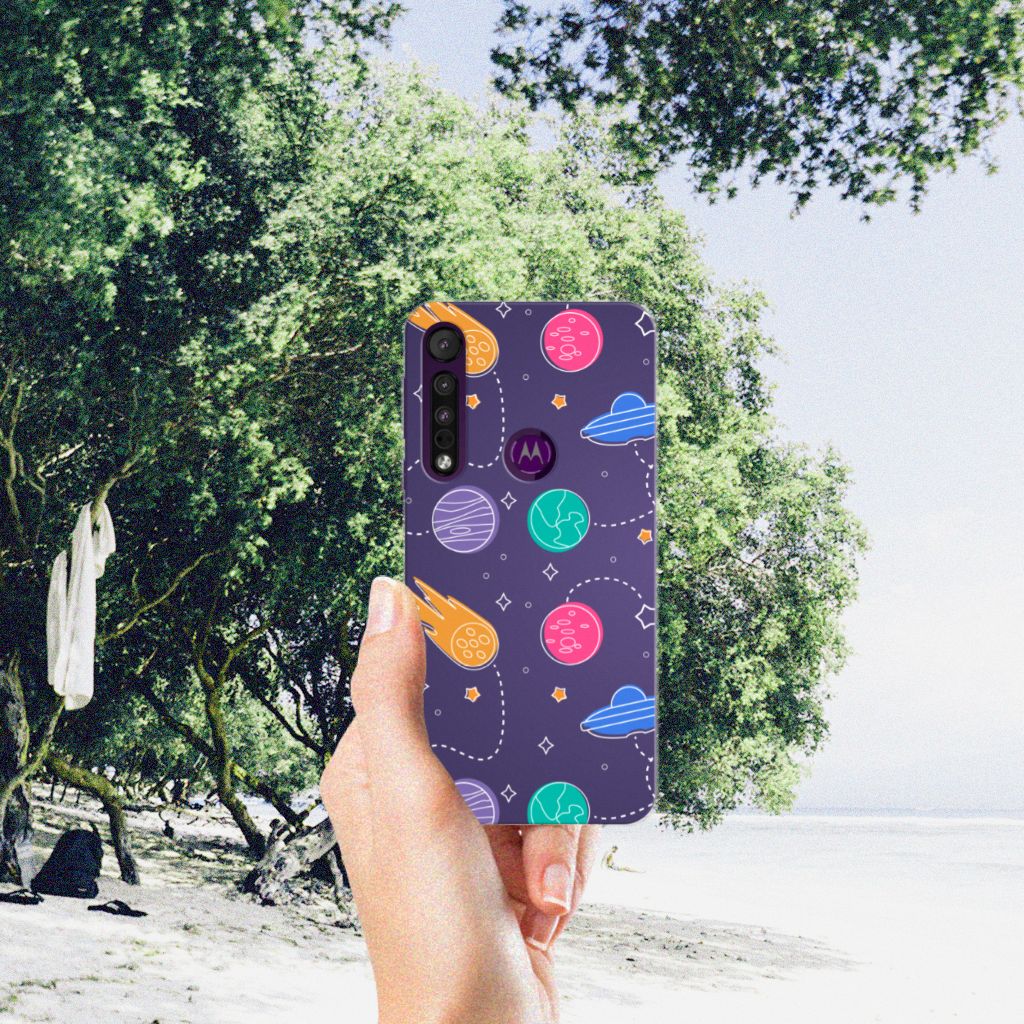 Motorola One Macro Silicone Back Cover Space B2C Telecom