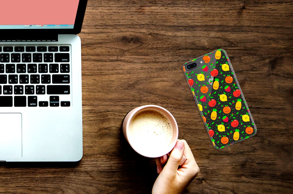Apple iPhone 7 Plus | 8 Plus Siliconen Case Fruits