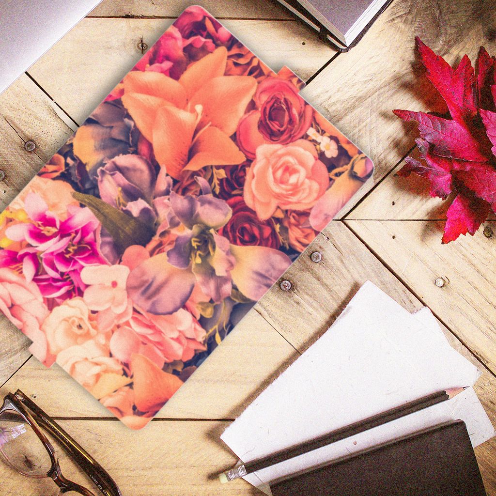 Lenovo Tab E10 Tablet Cover Bosje Bloemen