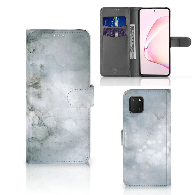 Hoesje Samsung Note 10 Lite Painting Grey