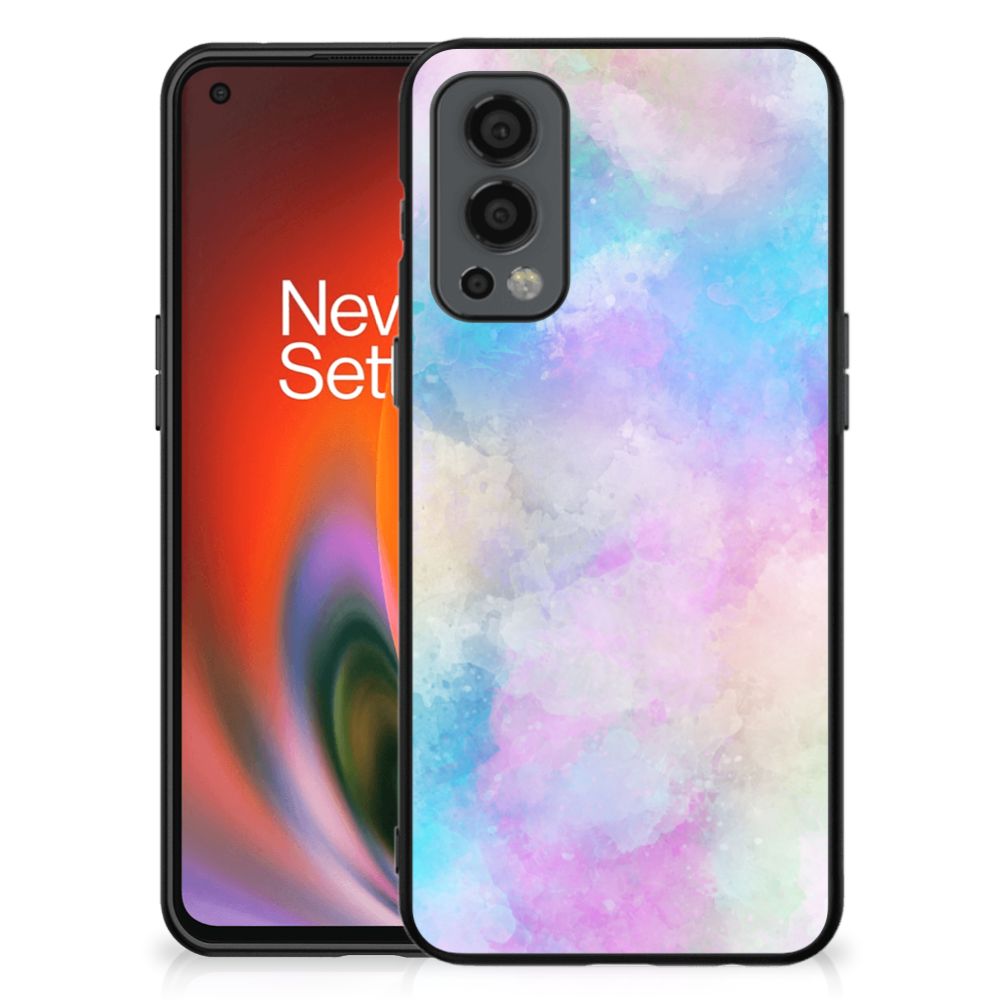 Kleurrijke Telefoonhoesje OnePlus Nord 2 Watercolor Light