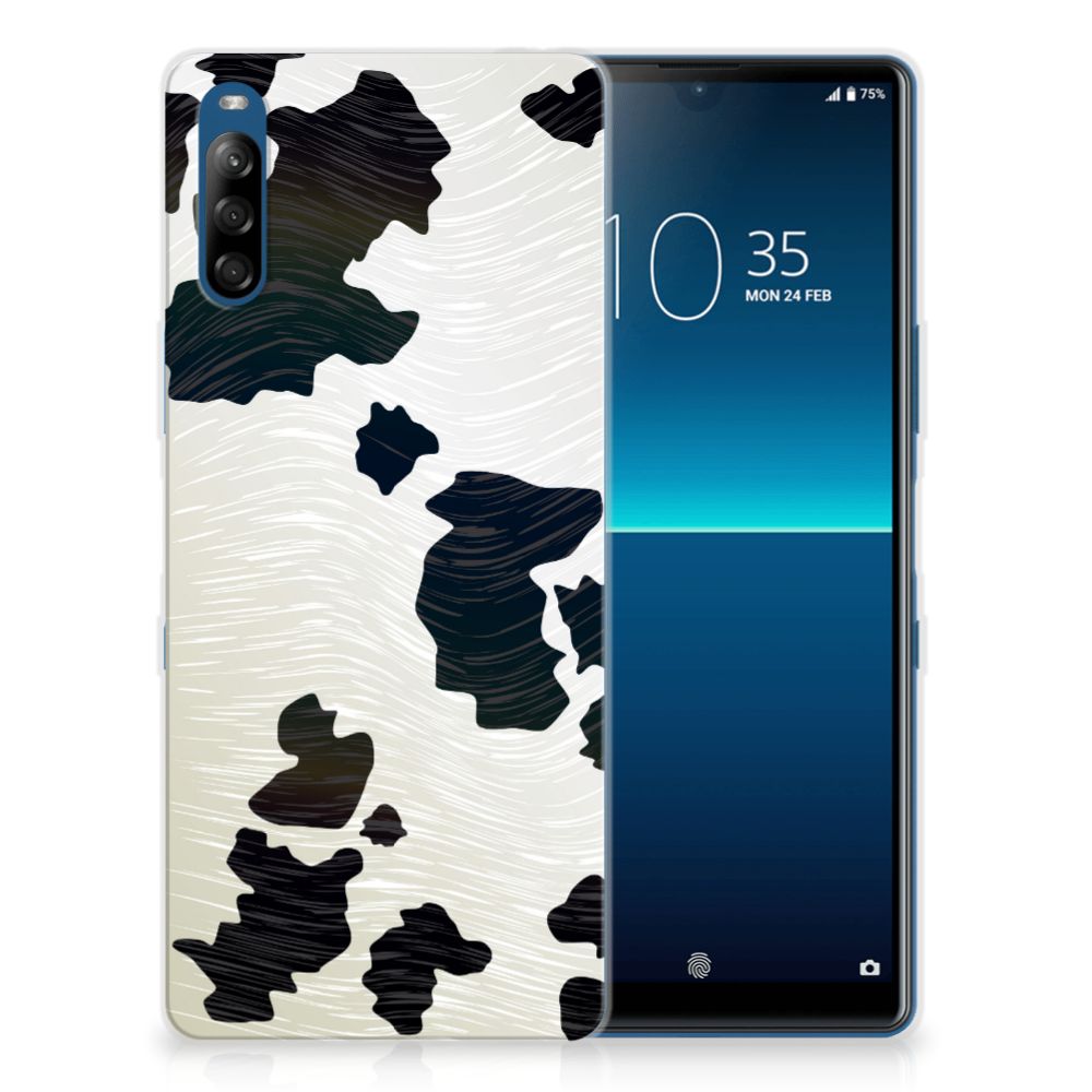 Sony Xperia L4 TPU Hoesje Koeienvlekken