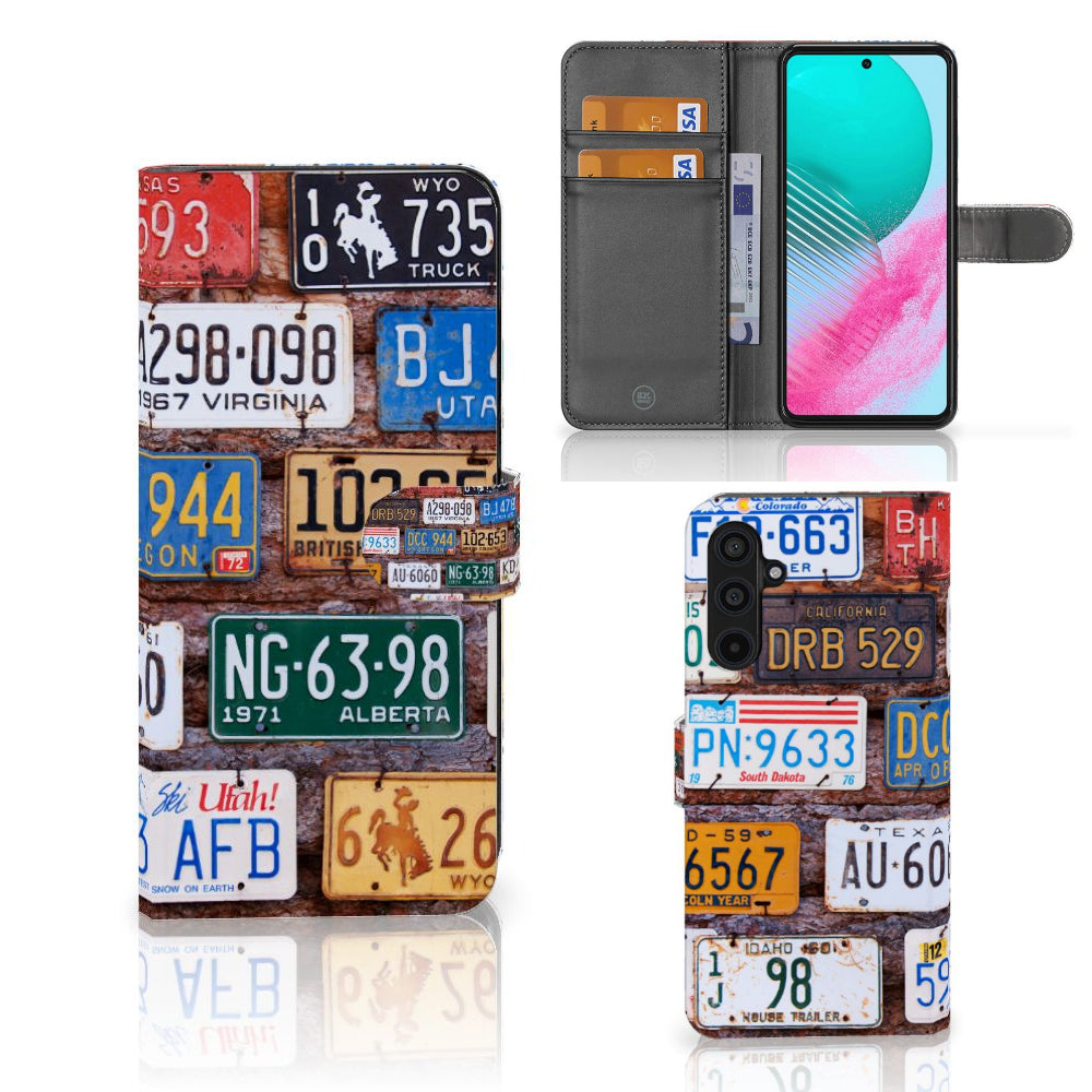 Samsung Galaxy M54 Telefoonhoesje met foto Kentekenplaten