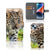 iPhone 15 Plus Telefoonhoesje met Pasjes Baby Luipaard