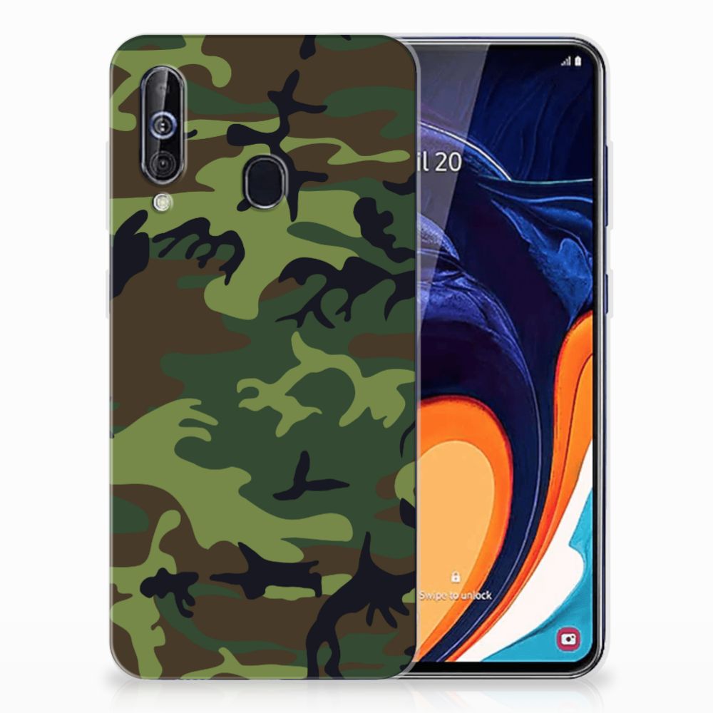 Samsung Galaxy A60 TPU bumper Army Dark