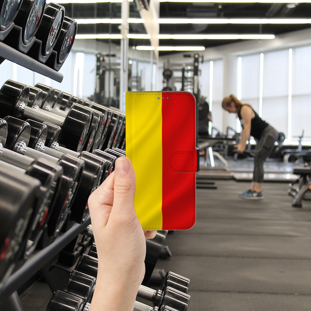 OPPO Reno6 5G Bookstyle Case Belgische Vlag