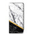 Samsung Galaxy A41 Standcase Marmer Wit Zwart - Origineel Cadeau Man - B2C Telecom