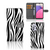 Samsung Galaxy A33 5G Telefoonhoesje met Pasjes Zebra