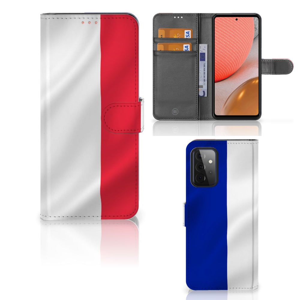 Samsung Galaxy A72 Bookstyle Case Frankrijk