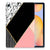 Samsung Galaxy Tab S6 Lite | S6 Lite (2022) Back Cover Zwart Roze Vormen - B2C Telecom