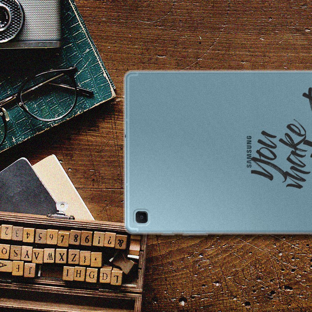 Samsung Galaxy Tab S6 Lite | S6 Lite (2022) Back cover met naam Heart Smile - B2C Telecom
