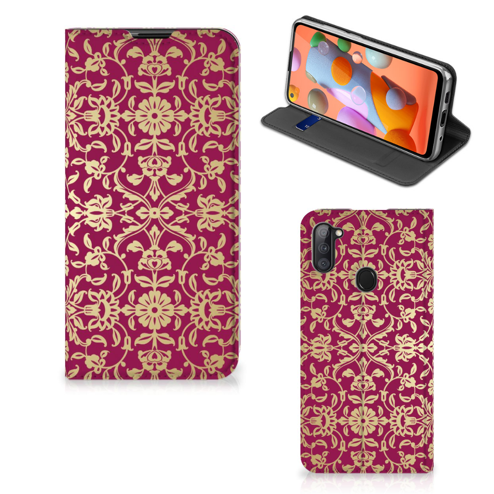 Telefoon Hoesje Samsung Galaxy M11 | A11 Barok Pink - B2C Telecom