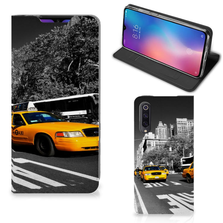 Xiaomi Mi 9 Book Cover New York Taxi